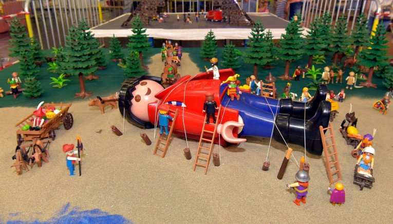 Έρχεται η πρώτη έκθεση Playmobil στην Ελλάδα
