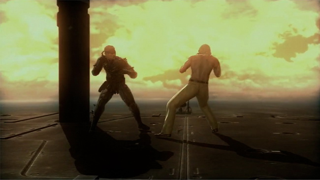 Snake vs Ocelot/ Liquid (Metal Gear Solid 4: Guns of the Patriots - 2008)