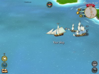 Sid Meier's Pirates, iPad Edition Image 01