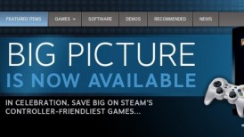 Steam Big Picture valve gamepad pc gaming, Steam Big Picture beta preview review αφιέρωμα pc games steam
