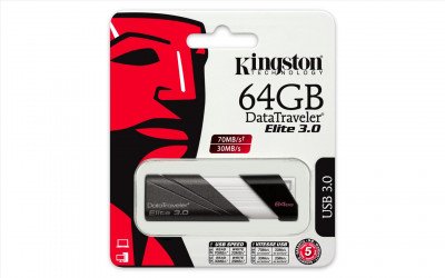 Kingston DataTraveler Elite 3.0 64GB Image 01