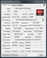 MSI R9 290X Gaming CPU z