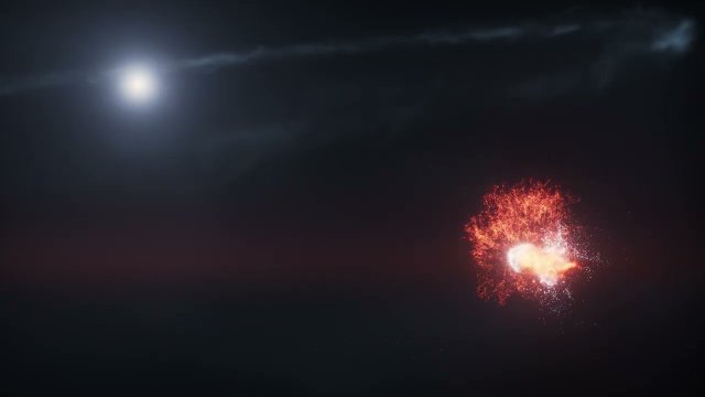 Αστρονόμοι είδαν για πρώτη φορά εικόνες από συγκρούσεις γύρω από κοντινό αστέρι