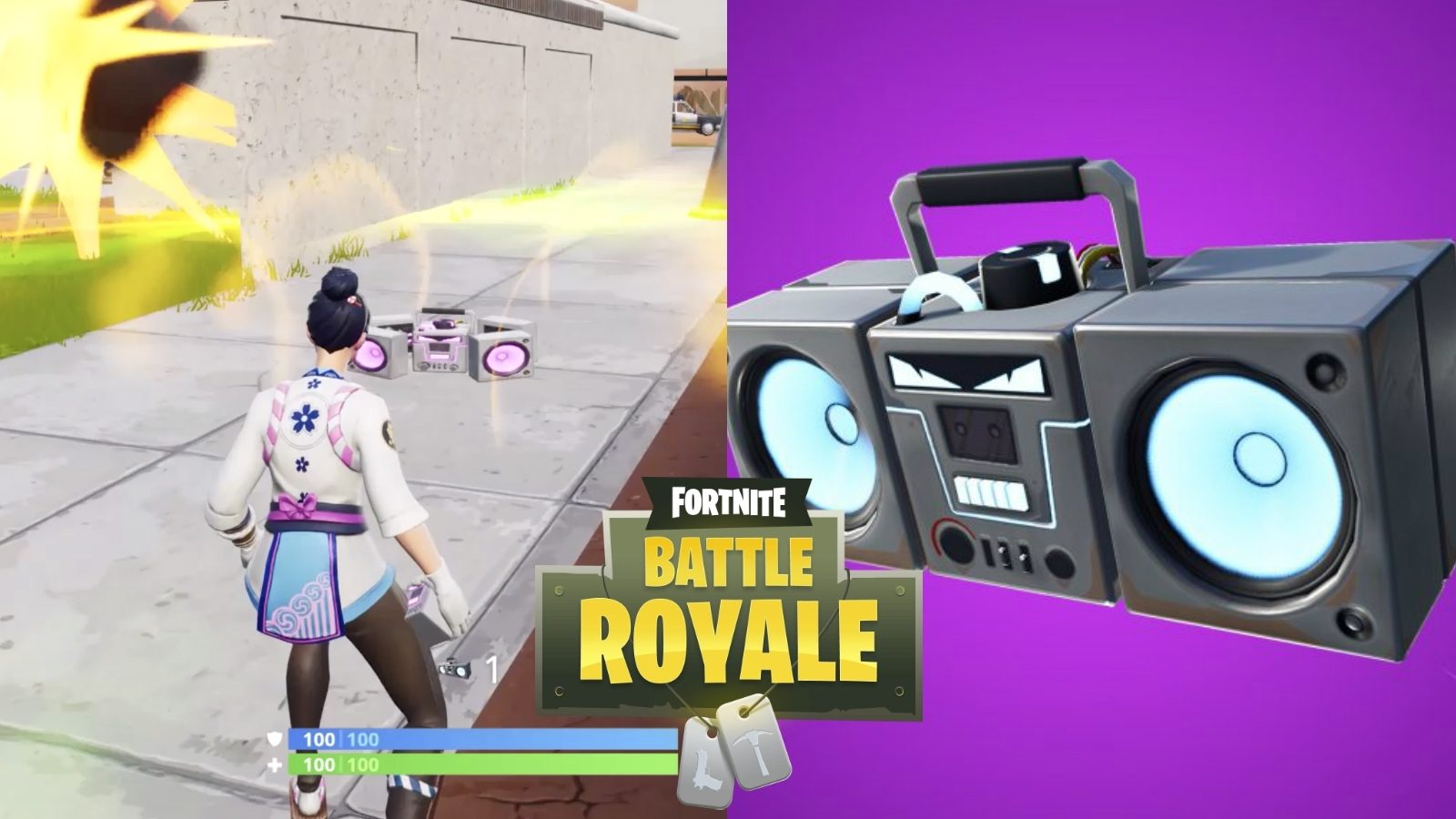 Προστέθηκε το BoomBox στο Fortnite Enternity.gr