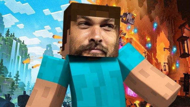 Ταινία Minecraft: Jack Black και Jason Momoa πανηγυρίζουν το τέλος των γυρισμάτων (εικόνα)