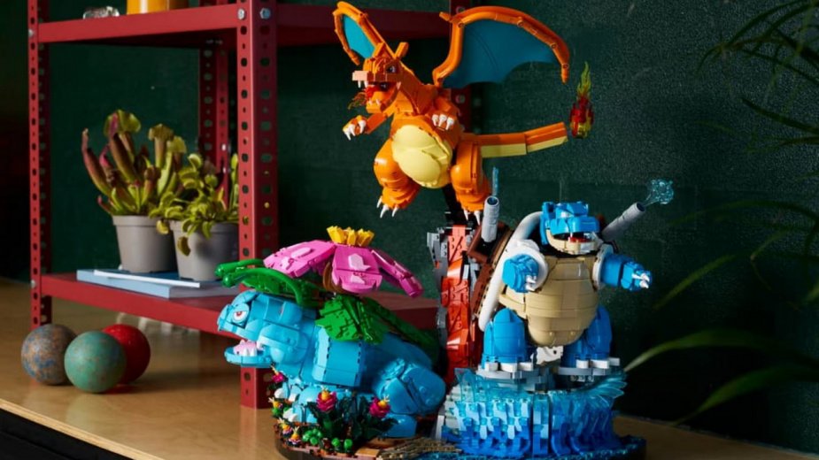 Charizard, Blastoise και Venusaur ανάμεσα στα πρώτα LEGO sets των Pokémon