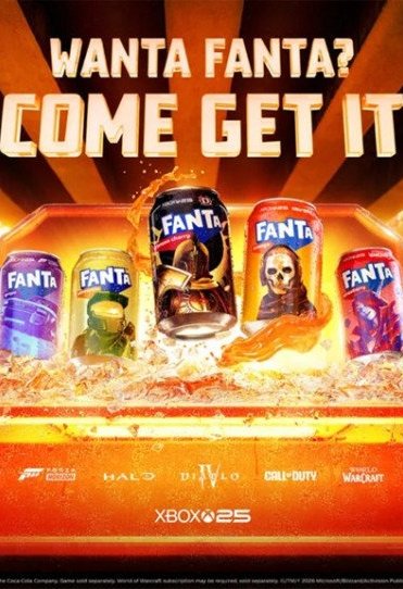 Νέα συνεργασία Xbox και Fanta φέρνει γνωστούς ήρωες στα κουτάκια των αναψυκτικών