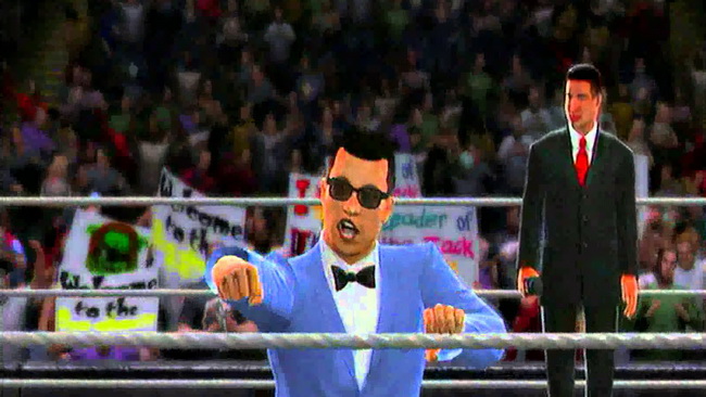 WWE 13 Gangnam Style