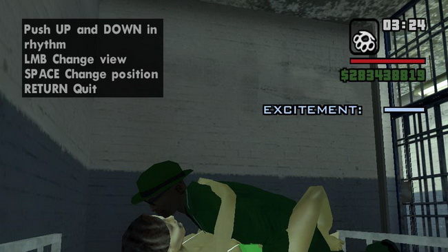GTA: San Andreas (Hot Coffee Mod)