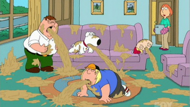 Vomit fest!