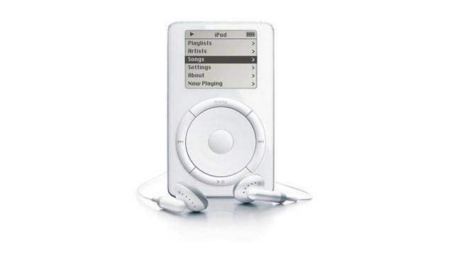 Η πρώτη εμφάνιση του iPod