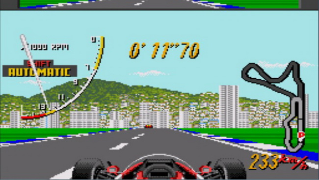 Super Monaco GP (SEGA Mega Drive, Genesis, Game Gear - 1990)
