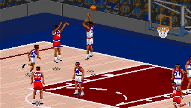 NBA Live 95 (SEGA Mega Drive, SNES - 1994)